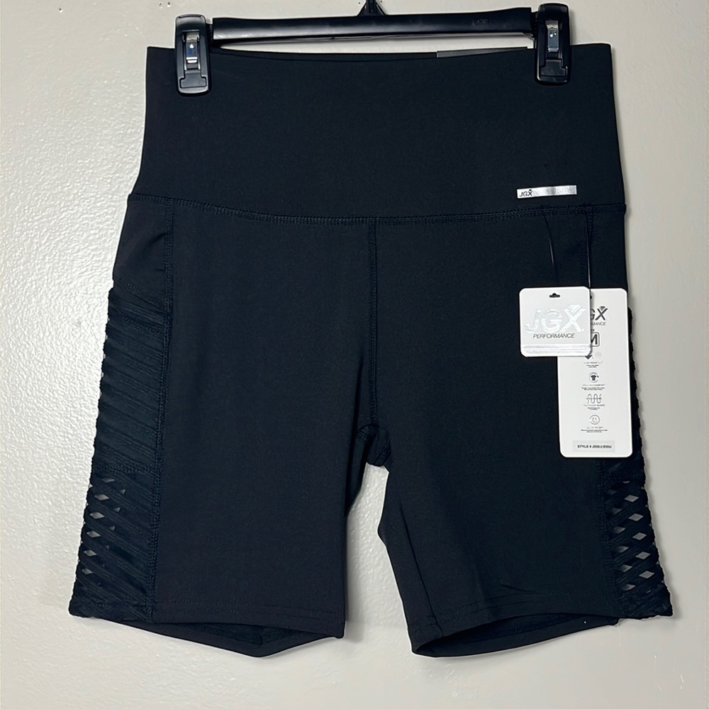 JGX athletic black short leggings size M